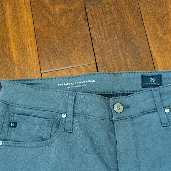 ADRIANO GOLDSCHMIED THE FARRAH HIGH RISE SKINNY ANKLE 31R - Picture 2 of 2